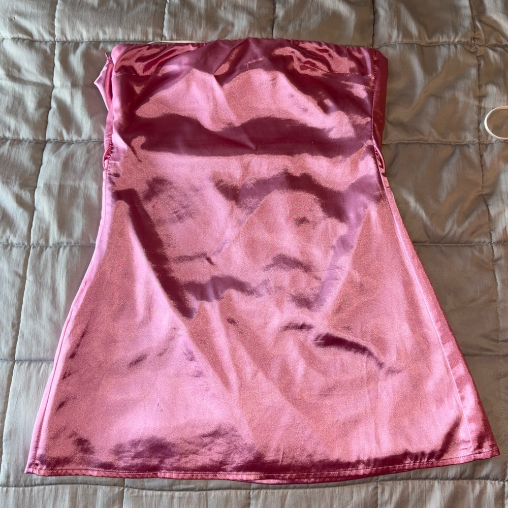 princess polly satin mini dress - Picture 2 of 4